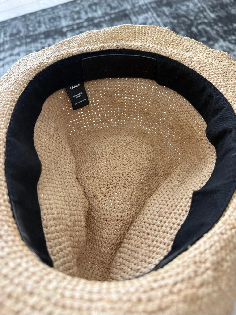 Janessa Leone Woven Straw Cowboy Hat